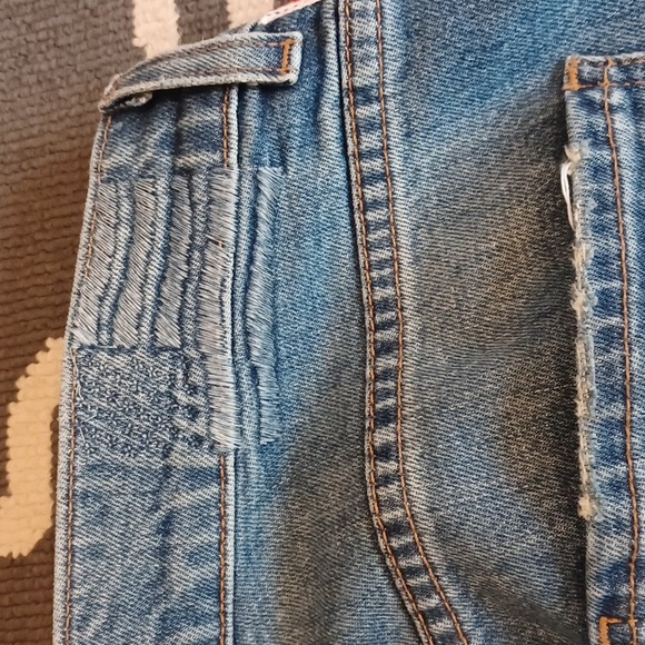 REVICE Ruby Tuesday Jeans With Red Stripe Women's 28 - Picture 12 of 15